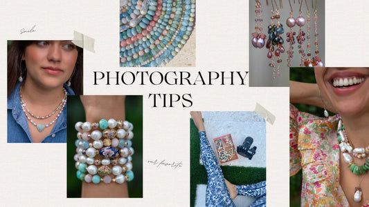 Photography Tips to Help You Feel Like a Pro - Vida Jewelry Designs