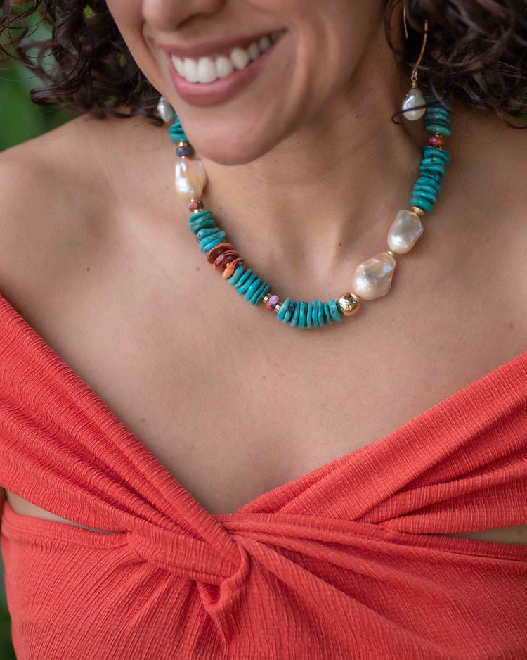 One of a Kind Gemstone Statement Necklaces - Vida Jewelry Designs