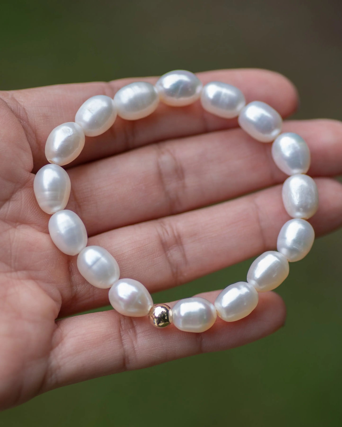Single Freshwater Pearl Bracelet Vida Jewelry Designs