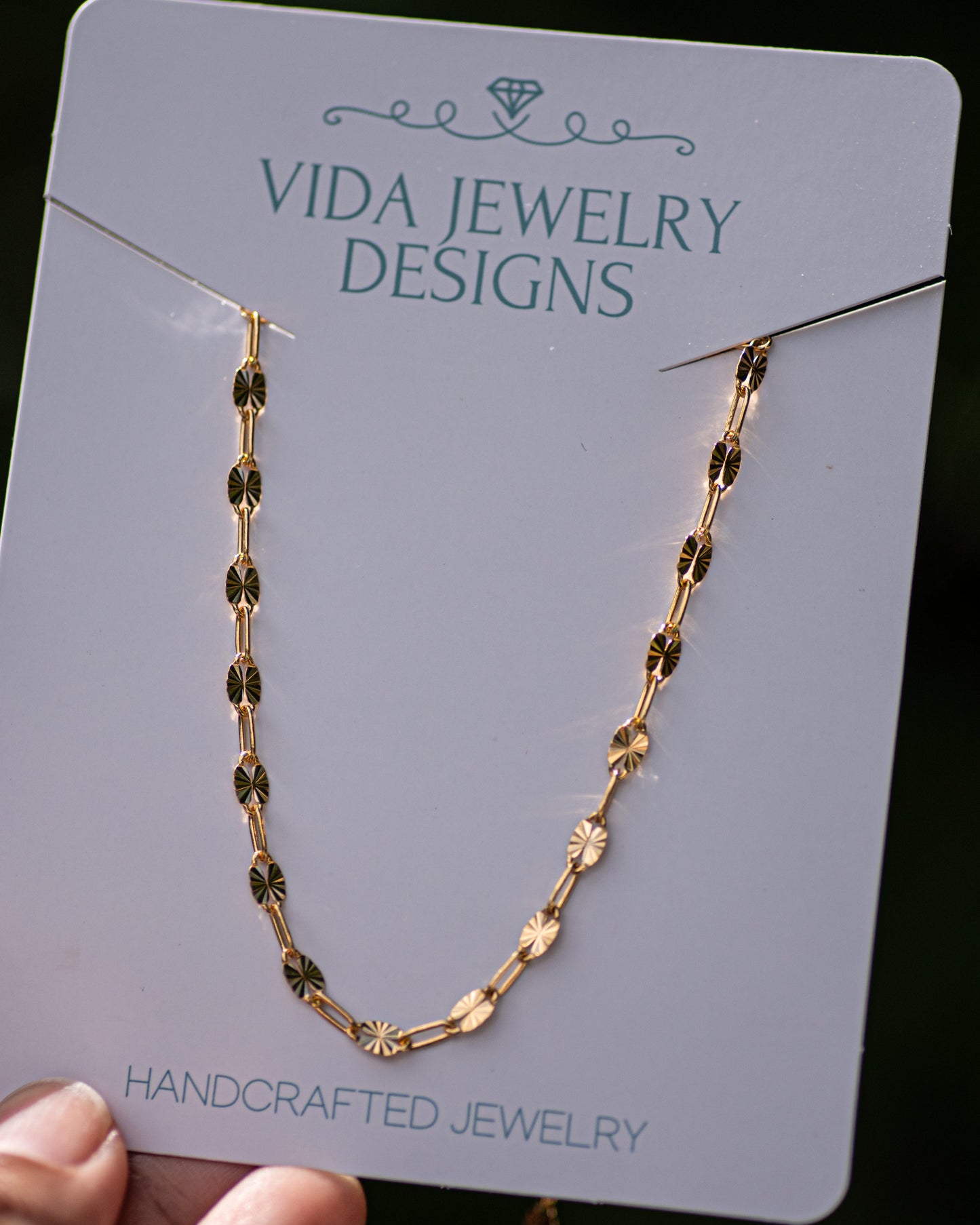 Starburst Gold Necklace Vida Jewelry Designs