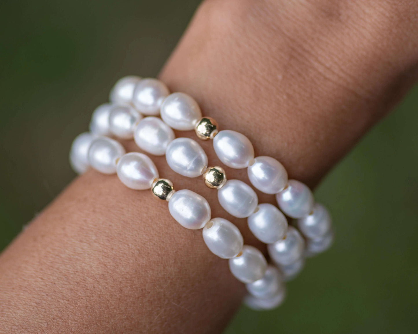 Single Freshwater Pearl Bracelet Vida Jewelry Designs