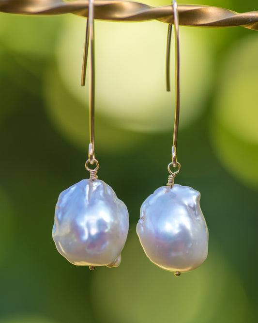 Lux Baby Baroque Pearl Earrings